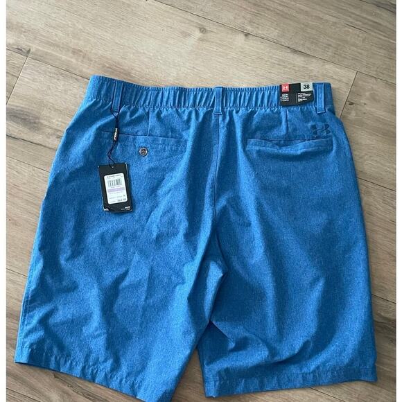 Under Armour New Match Play Vented Short Size 38 Blue Golf Lightweight - Picture 5 of 5